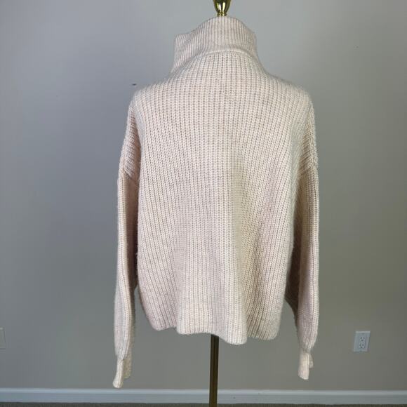 Topshop Knit Snap Collar Long Sleeve Sweater US Women's 8 - Picture 6 of 9
